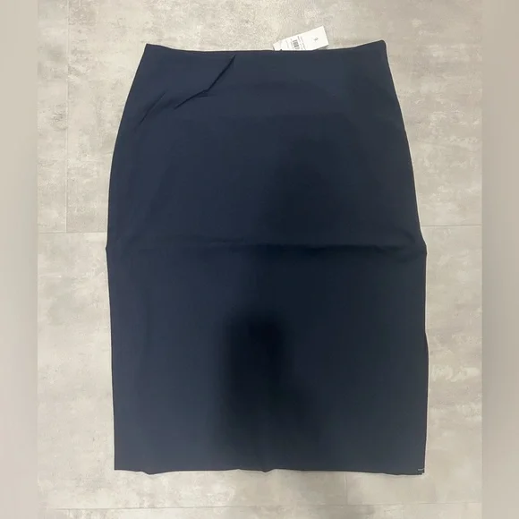 NWT Ann Taylor Navy Blue Pencil Skirt - Picture 3 of 7